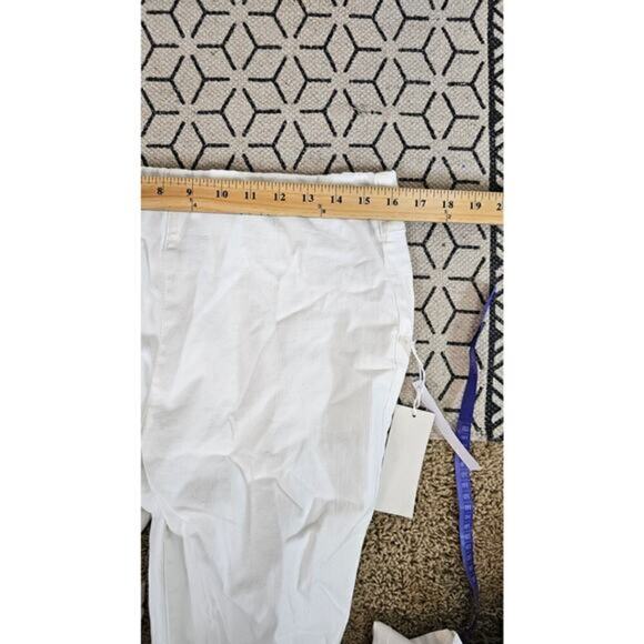 SOFT SURROUNDINGS THE ULTIMATE PULL ON SKINNY JEANS IN WHITE, SZ MEDIUM - Picture 11 of 14